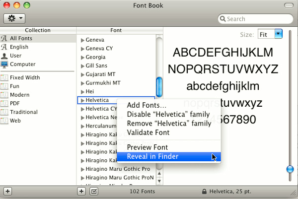 zxx font for mac
